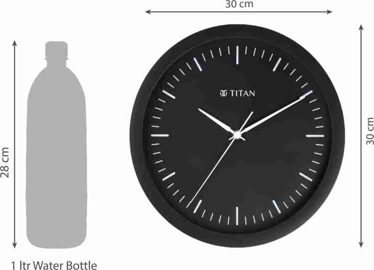 Titan Analog 30 cm X 30 cm Wall Clock Price in India Buy Titan Analog 30 cm X 30 cm Wall Clock online at Flipkart