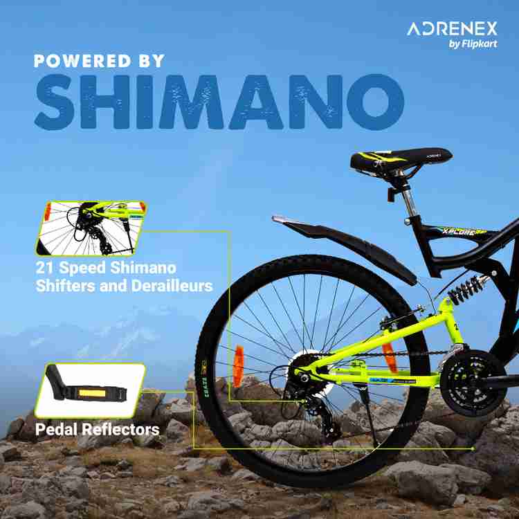 Adrenex by Flipkart Xplore XP 700 26 T Mountain Cycle Price in India Buy Adrenex by Flipkart Xplore XP 700 26 T Mountain Cycle online at Flipkart