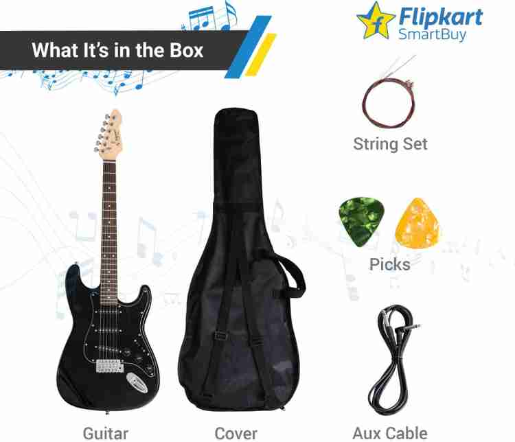 Flipkart SmartBuy JRZ ST01 BB Solid Body Electric Guitar Price in