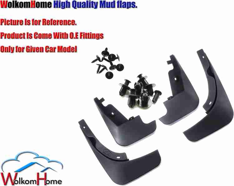 WolkomHome Front Mud Guard Rear Mud Guard For Nissan Micra 1.5L