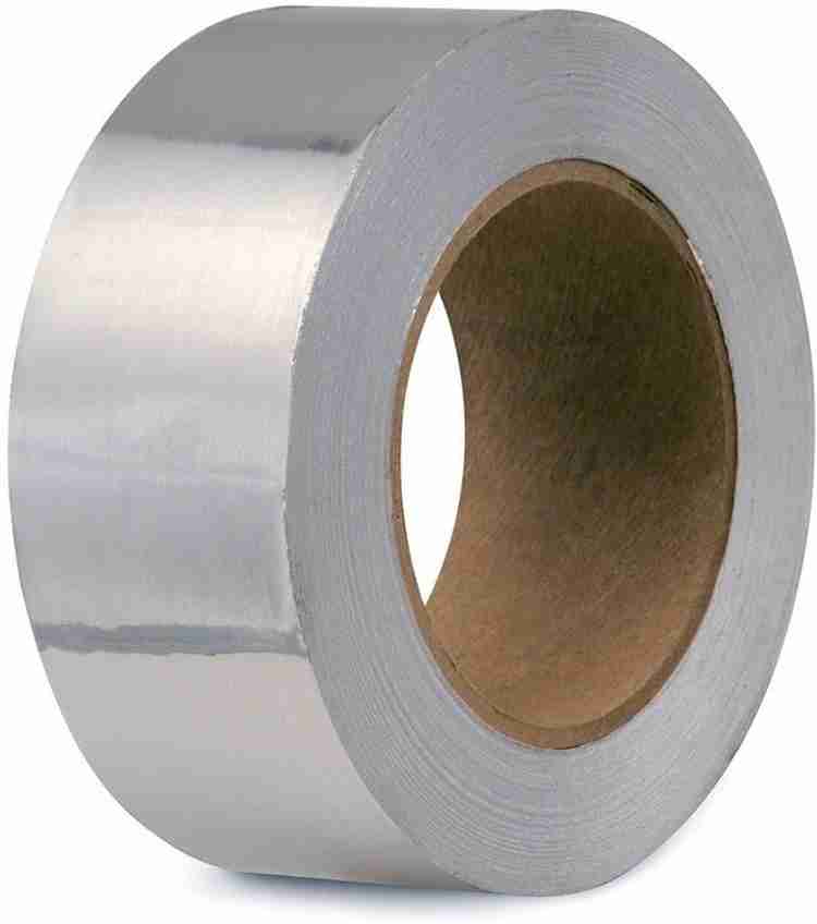 Hippo Single sided HIgh Bond Self Adhesive Multi purpose Aluminium Foil Tape 2 inch Manual