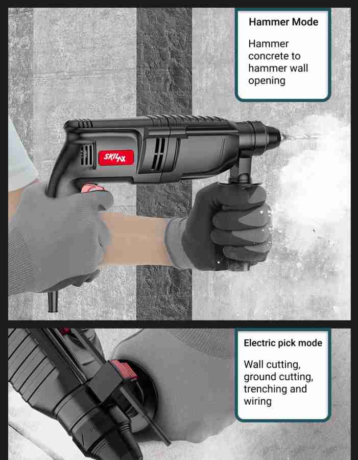 Skil rotary best sale hammer drill