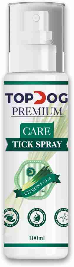 Top Dog Premium Spray for Flea and Tick for Cats Dogs Citronella 100 ML Dog Shampoo Price in India Buy Top Dog Premium Spray for Flea and Tick for
