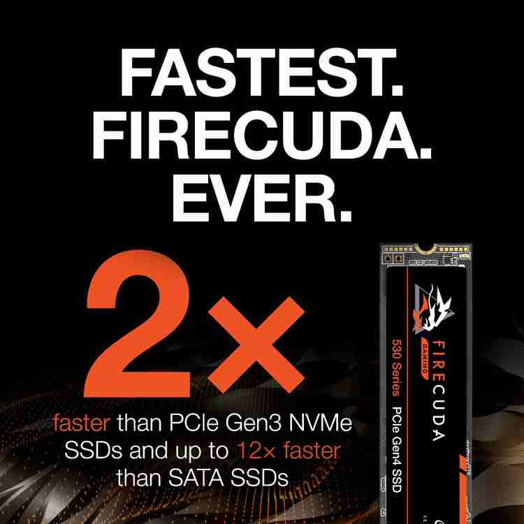 Seagate Firecuda 530 - M.2 PCIe Gen4 and 3-Years Rescue Services 