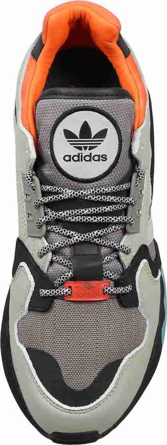 Originals zx torsion trail store shoe in sesame and orange