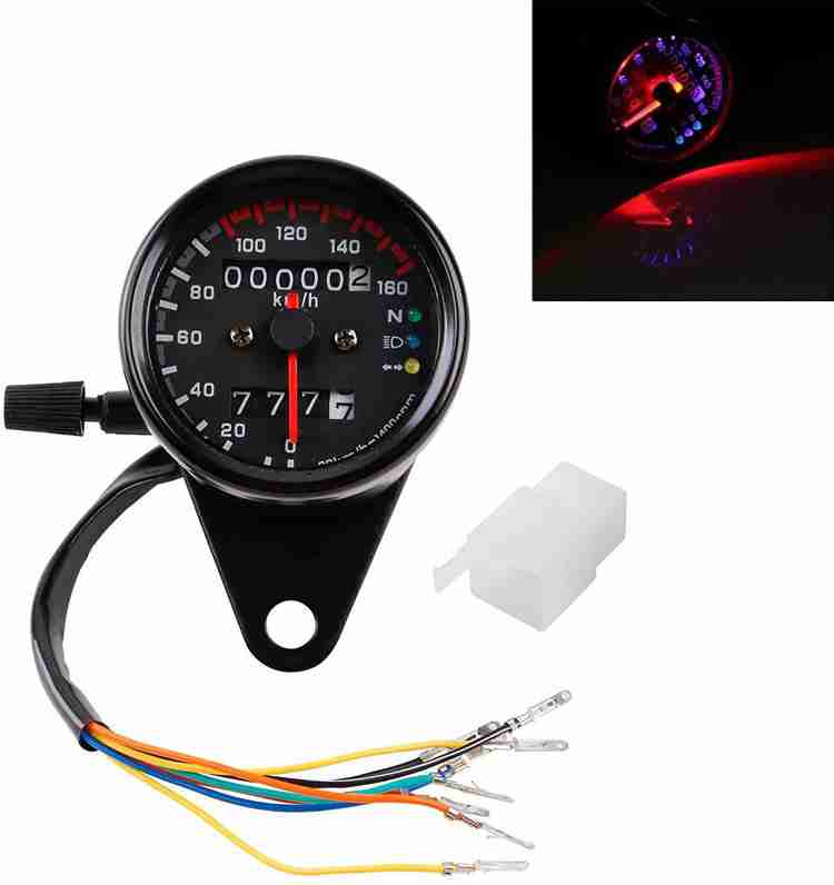 Analog odometer top