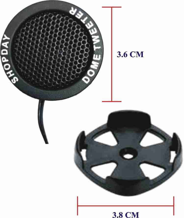 SHOPDAY Shopday SD-003 Dome Tweeter SD-003 Tweeter 1.5-inch 240 Watts Max  Dome Tweeters Tweeter Car Speaker Price in India - Buy SHOPDAY Shopday SD-003  Dome Tweeter SD-003 Tweeter 1.5-inch 240 Watts Max