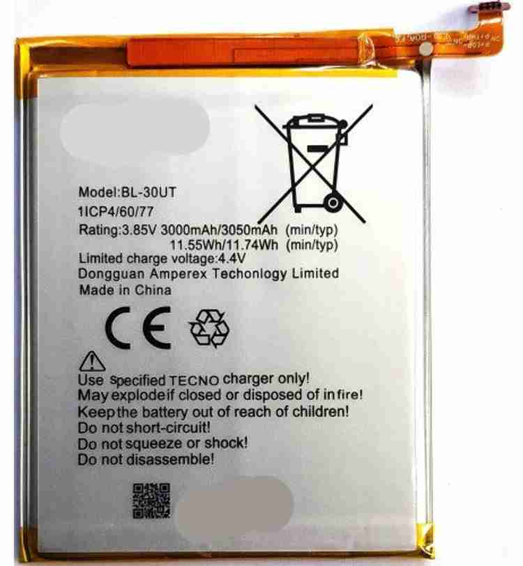 Tecno bl hot sale 30ut