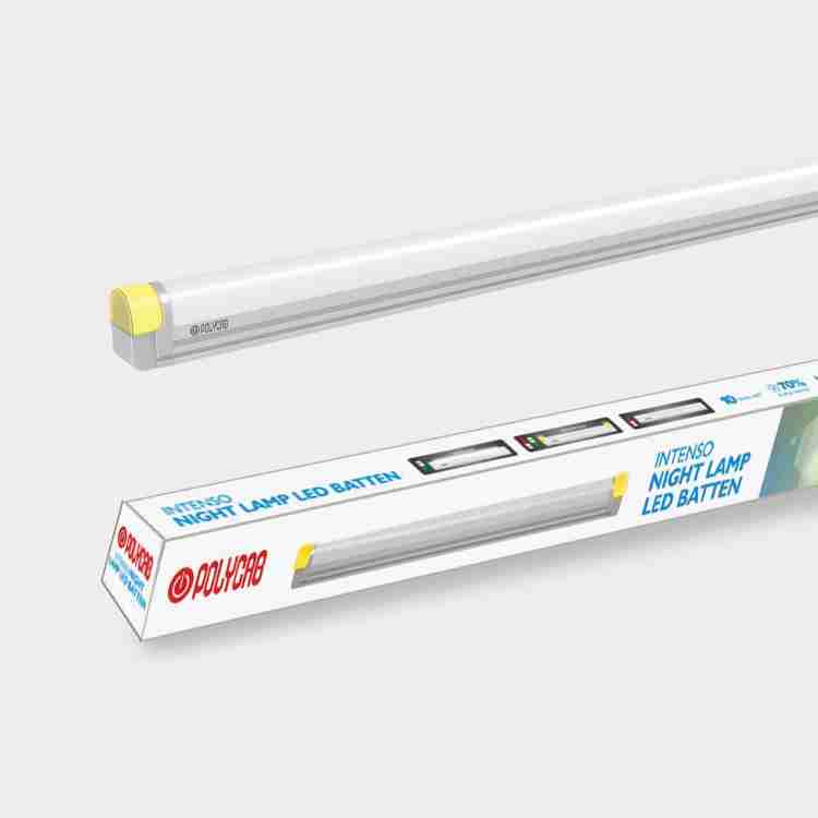 Led tube light with night outlet lamp