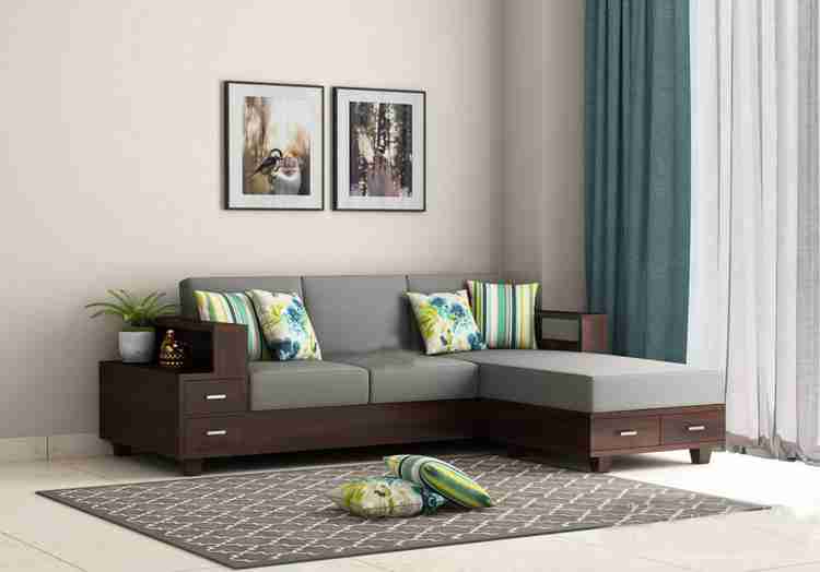 L shape sofa set 4 seater discount