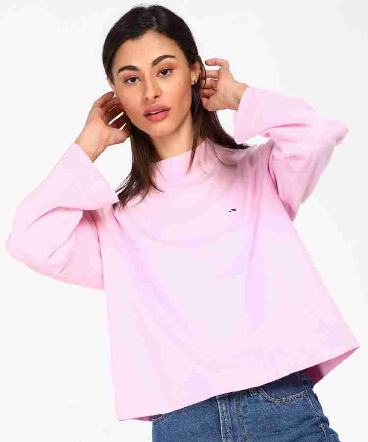 Tommy hilfiger on sale pink sweater