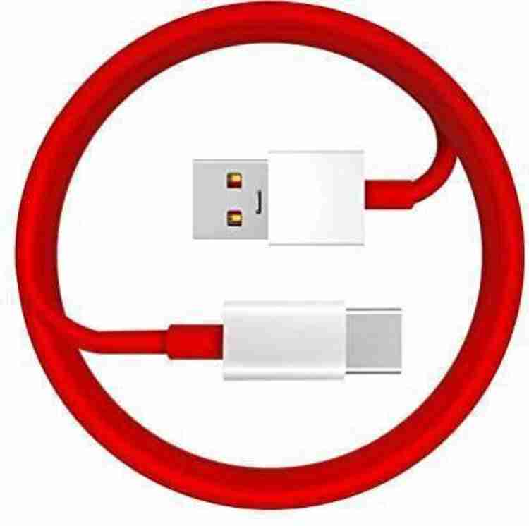 JAZX USB Type C Cable 3 A 1 m 30W 5V/4A Dash Data Cable Sync Fast Charging  Cable Supported for All C Type Devices - JAZX : Flipkart.com