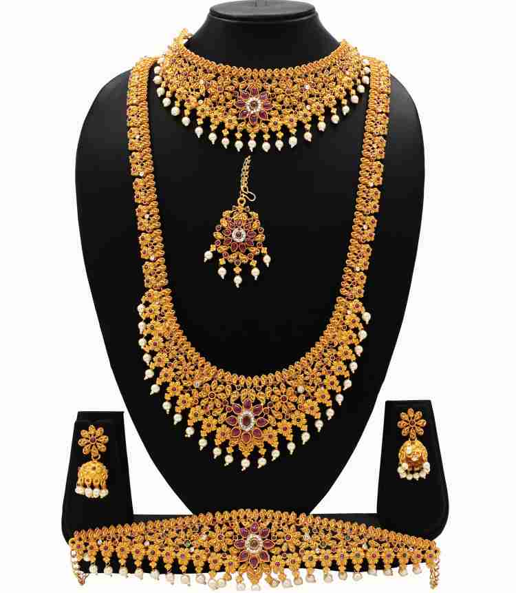 Alloy jewel on sale set flipkart