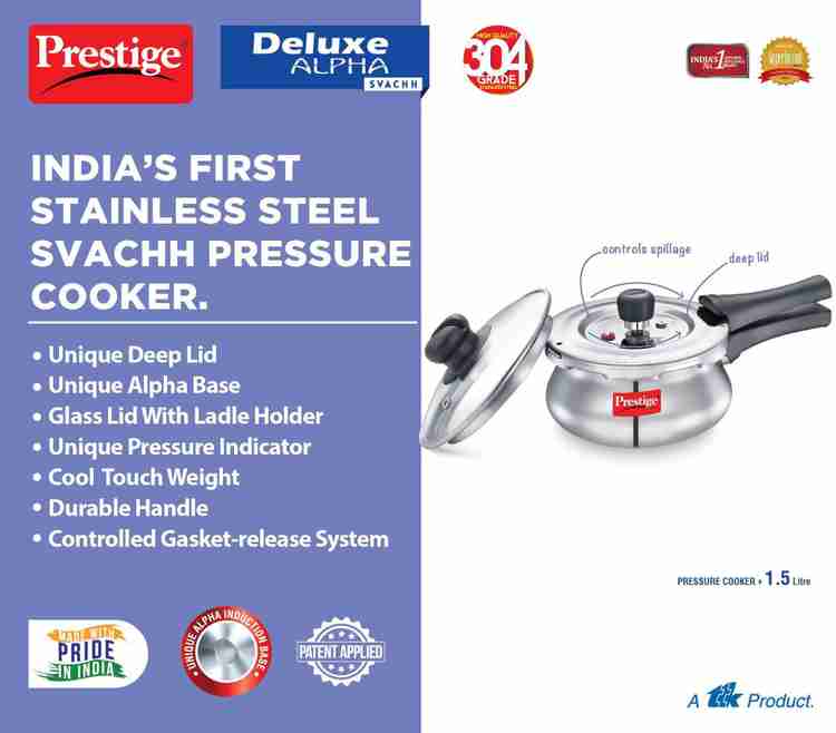 Prestige cooker clearance 1.5 ltr price