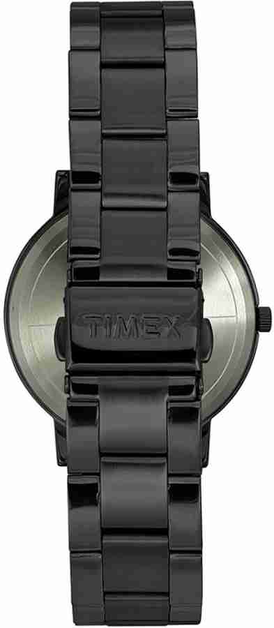 Timex black sales chain watch