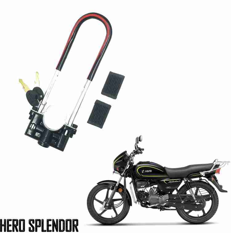 Znee Smart Bike Front Shocker Lock Wheel Lock Bike Front Shocker Lock Wheel Lock Only Hero Splendor All Model Wheel Lock Price in India Buy Znee Smart Bike Front Shocker Lock