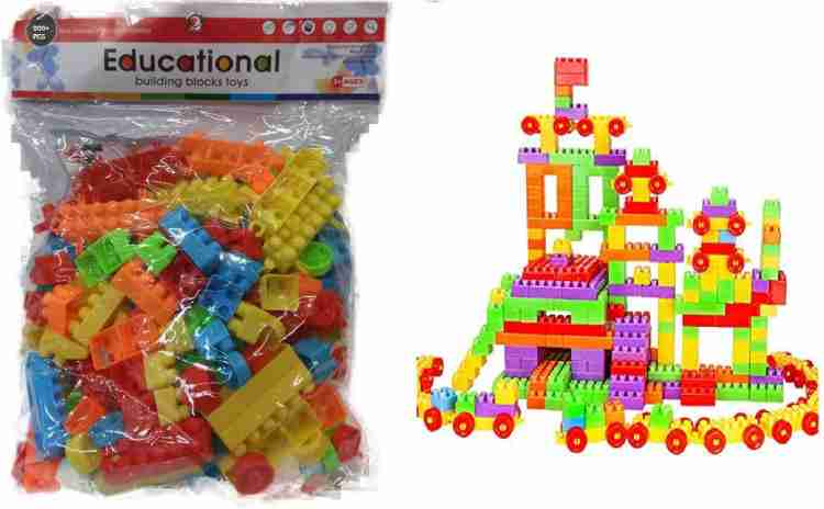 SFR EDUCATIONAL BUILDING BLOCKS TOYS 190+ PCS PACKET 