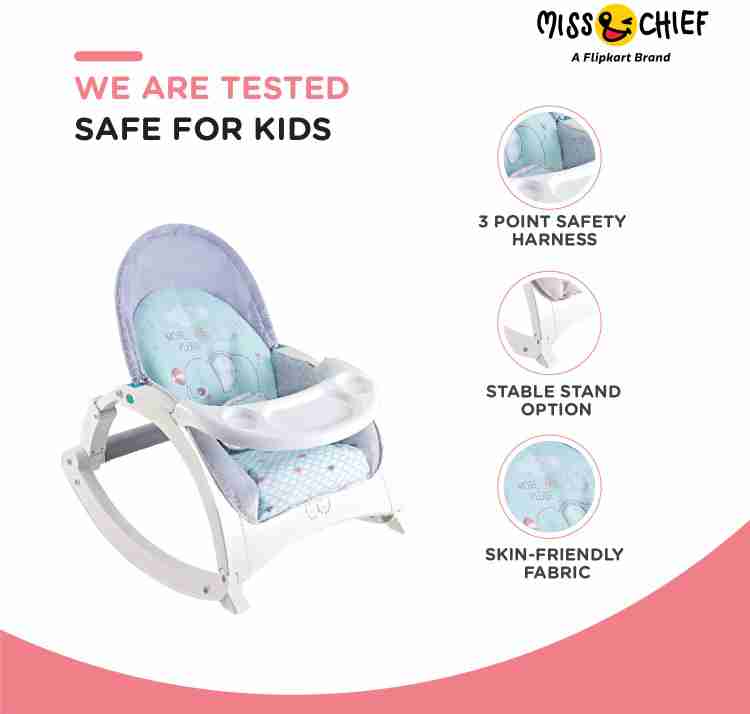 Miss Chief by Flipkart Portable Plastic Vibration Rocker and