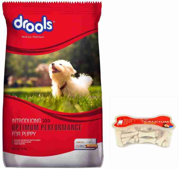 Drools puppy dog outlet food