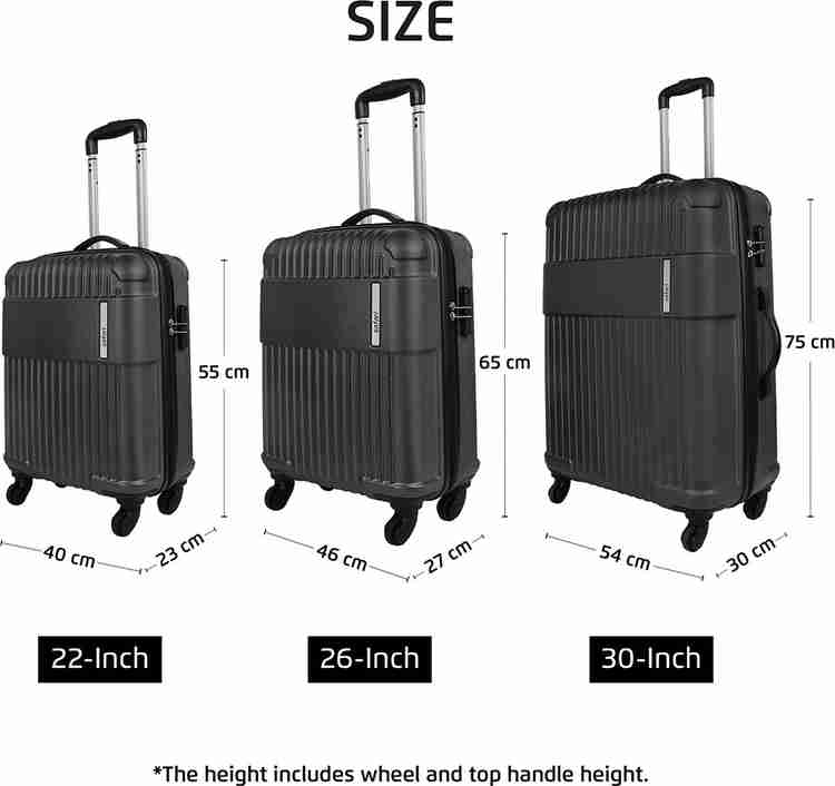 26 inch suitcase size deals