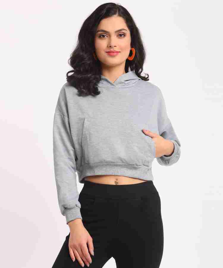 Urbanic Full Sleeve Solid Women Sweatshirt - Buy Urbanic Full Sleeve Solid Women  Sweatshirt Online at Best Prices in India