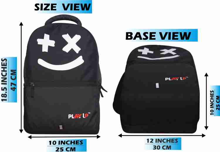 PLAYUP CLASSIC MARSHMELLO College School Casual Travel Kit bag for boys and girls 32 L Laptop Backpack MARSHMELLO Price in India Flipkart