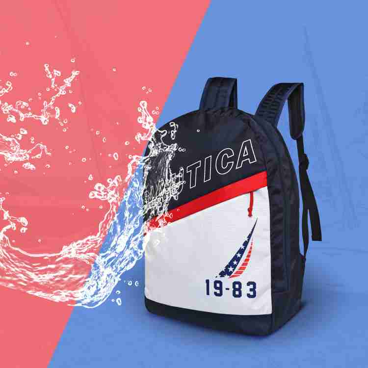 NAUTICA Unisex Backpack 30 L Laptop Backpack Black Price in