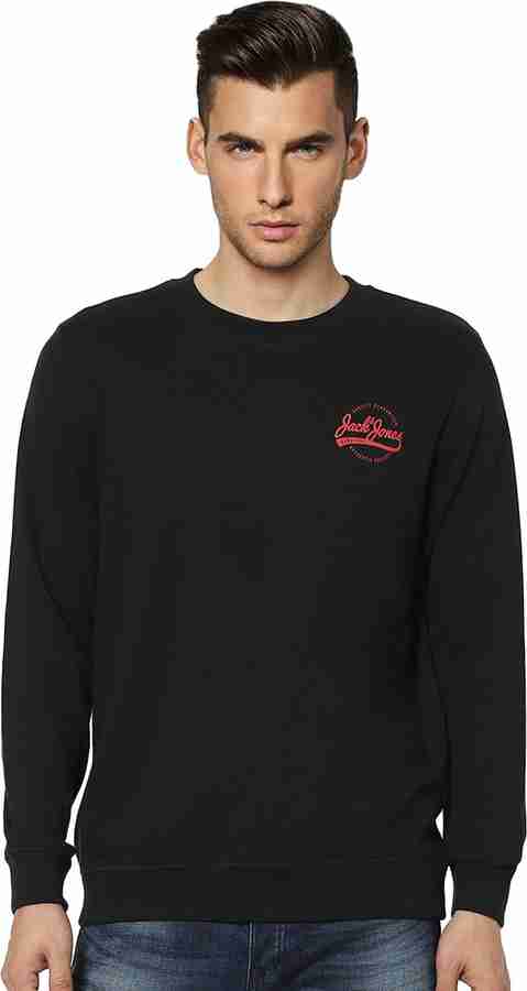 Jack & jones full sleeve solid men's sweatshirt clearance