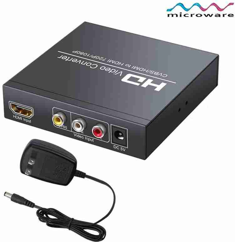 Convertidor hdmi a shop cable coaxial