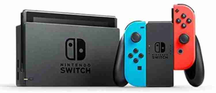 NINTENDO Switch with Joy-Con - Version 2 - Neon Red and Neon Blue 32 GB