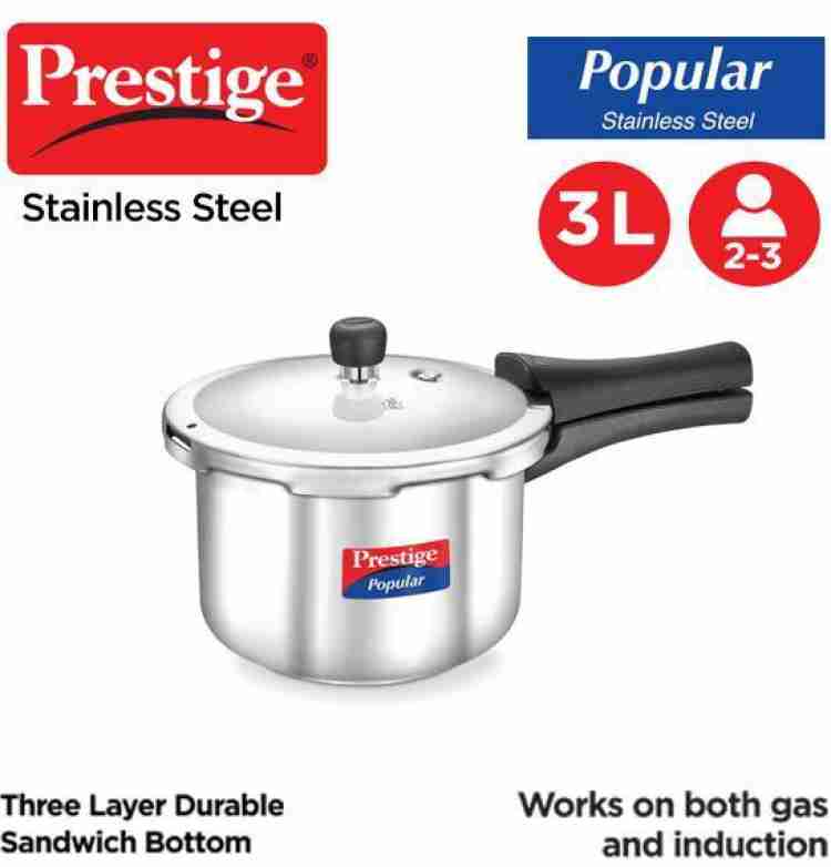 Prestige 3 litre cooker induction online base