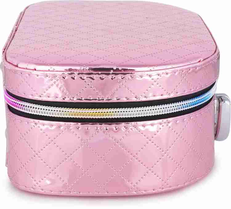 KIRA Makeup Box Set of 3 Cosmetic Jewellery Bridal Box Trousseau Wedding  Makeup makeup, cosmetic bag, jwellery, vanity box, bridal box Vanity Box  Price in India - Buy KIRA Makeup Box Set