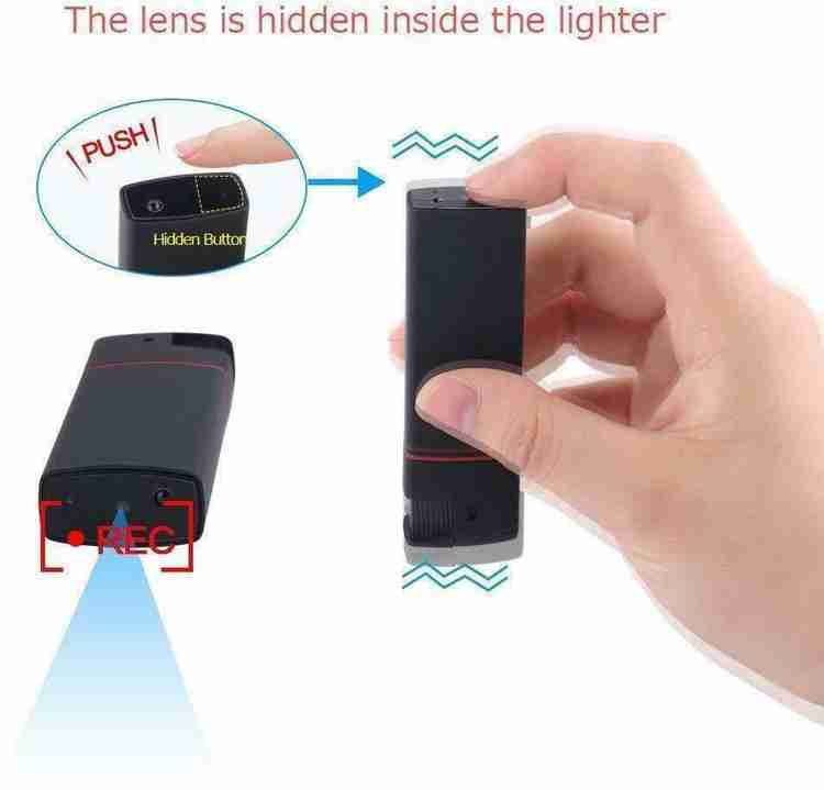 Hd night outlet lighter camera