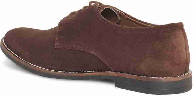 Buy LOUIS STITCH Men's Brunette Brown Shoes Captoe Style Comfortable  Laceups for Men (RGCT) (Size-6UK) at