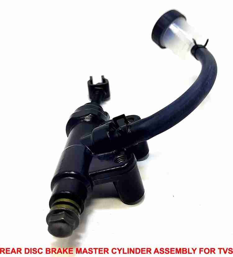 DESIKARTZ Rear Disc Brake Master Cylinder Assembly for TVS Apache RTR 160 RTR 160 4V RTR 180 RTR 200 RTR 200 4V with Pipe Brake Caliper Price in