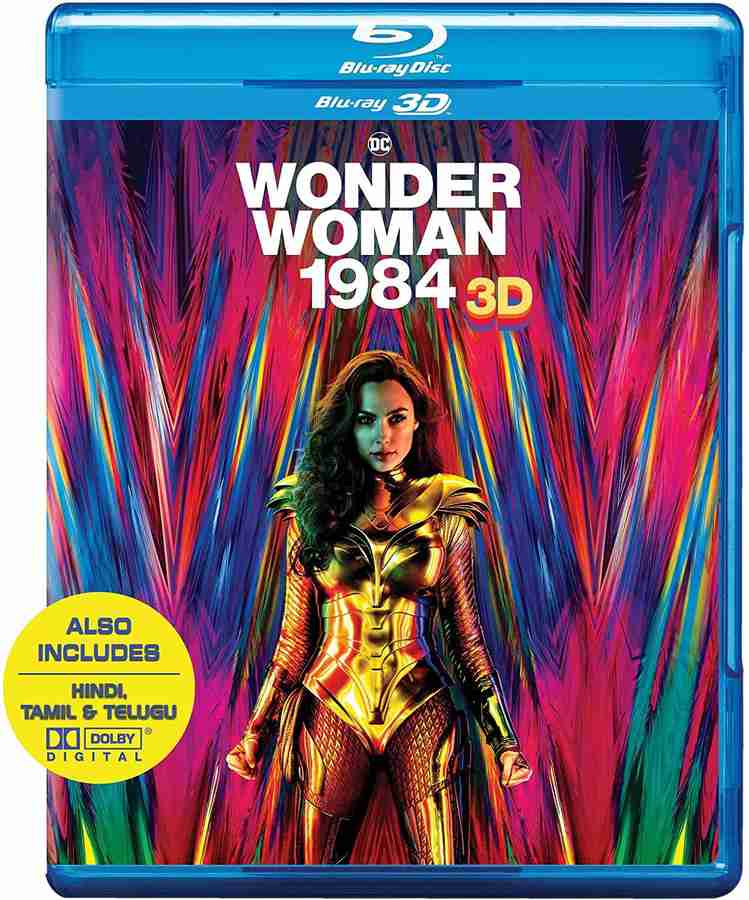 Wonder Woman 1984 Blu ray 3D 1 Disc Price in India Buy