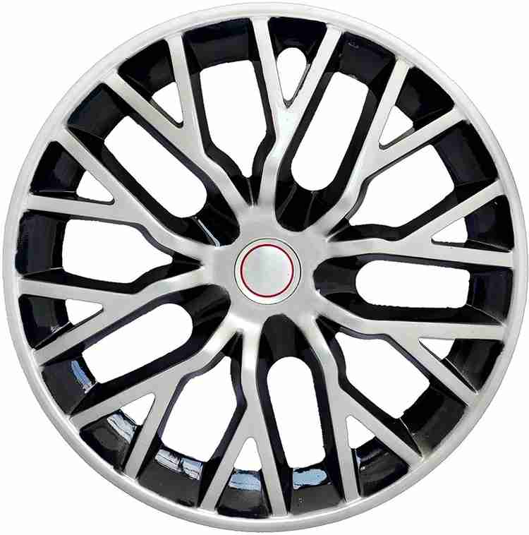Newkly Dual Color Grey Silver Black Tyre Sport Rim cover Wheel
