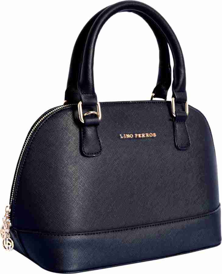 lino perros black handbag