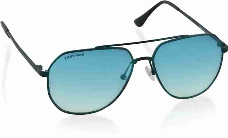 Buy Fastrack Oval Sunglasses Blue For Men Online Best Prices in