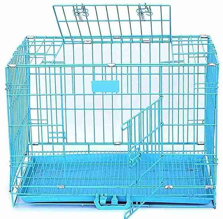 Dog cage shop blue
