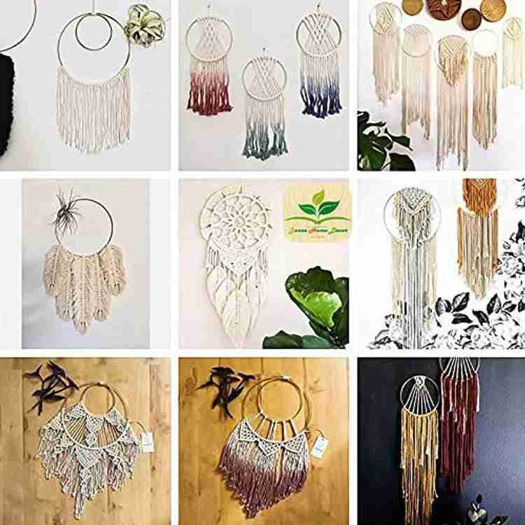Metal macrame ring outlet