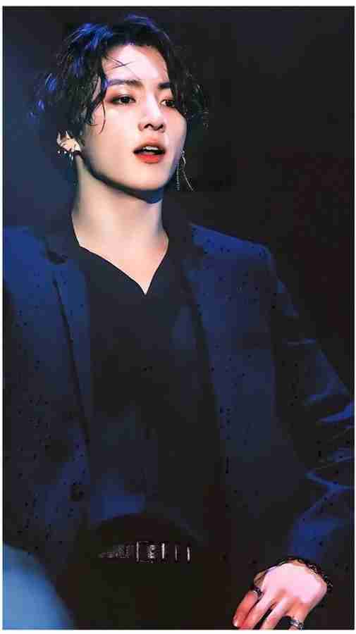 V bts wall poster black suit Paper Print Personalities posters in India Buy art film design movie music nature and educational paintings wallpapers at Flipkart