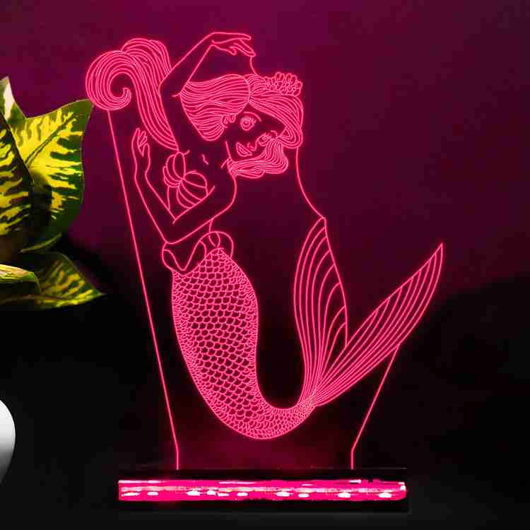 Mermaid lamp for little clearance girl