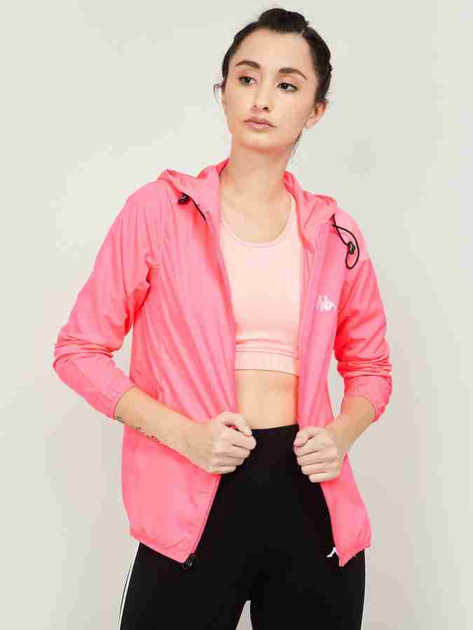 Pink shop kappa jacket