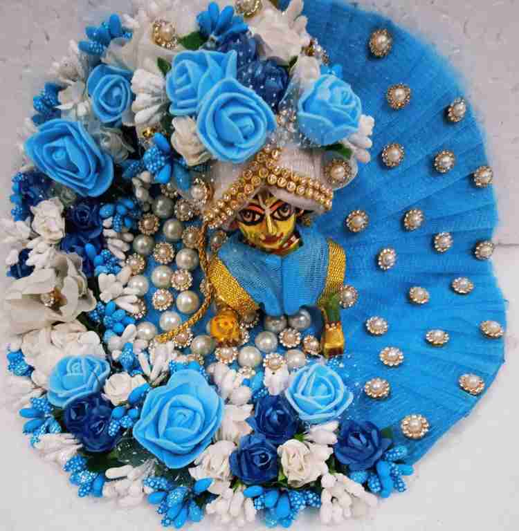 Laddu gopal flower dress store