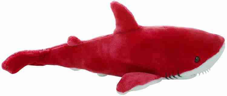 Red best sale shark plush