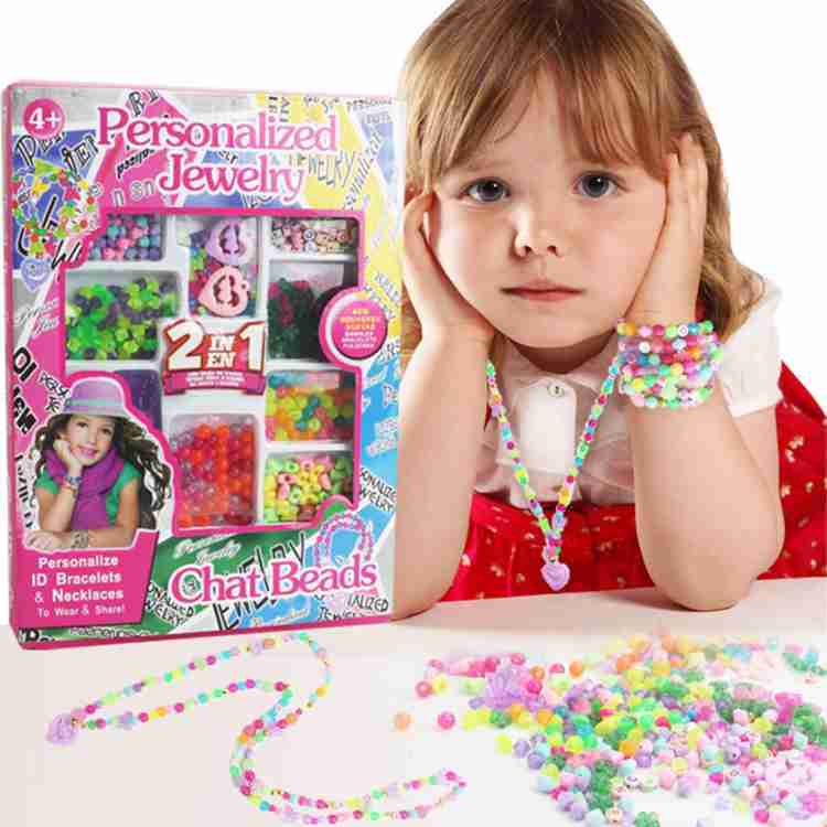 PATPAT Jewelry Making Kit,Girl DIY Bracelet Set,Fun and Colorful
