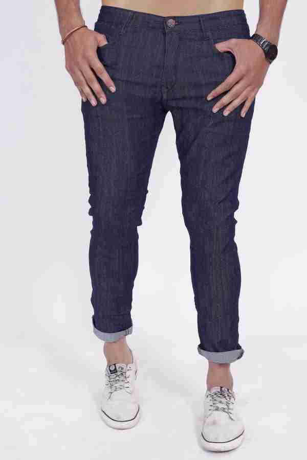 BLOOD PANTHER Regular Men Dark Blue Jeans - Buy BLOOD PANTHER Regular Men  Dark Blue Jeans Online at Best Prices in India