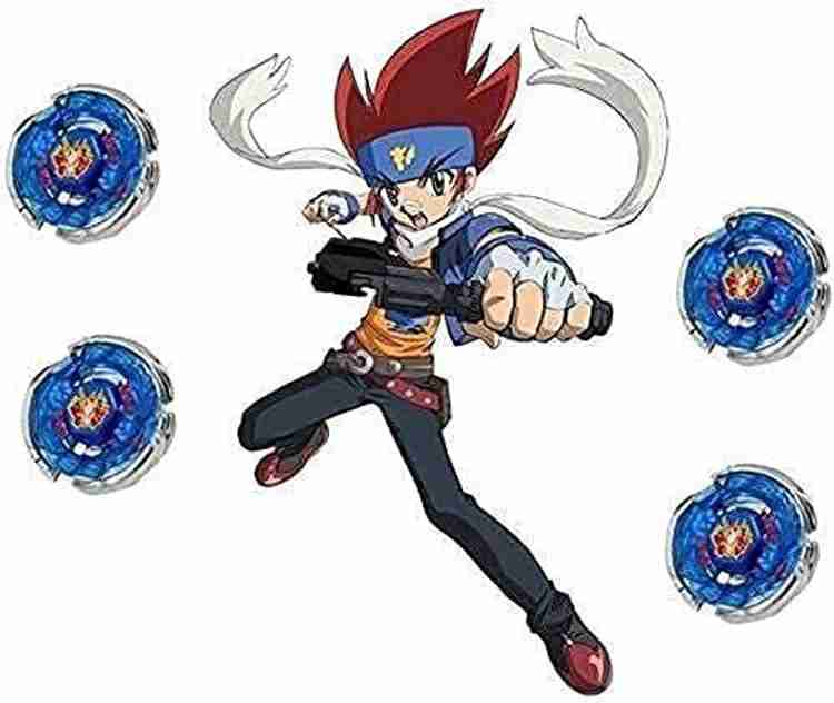 Jo Baby Beyblade 4D Metal Fusion Beyblades Combo Pack of 4 Beys