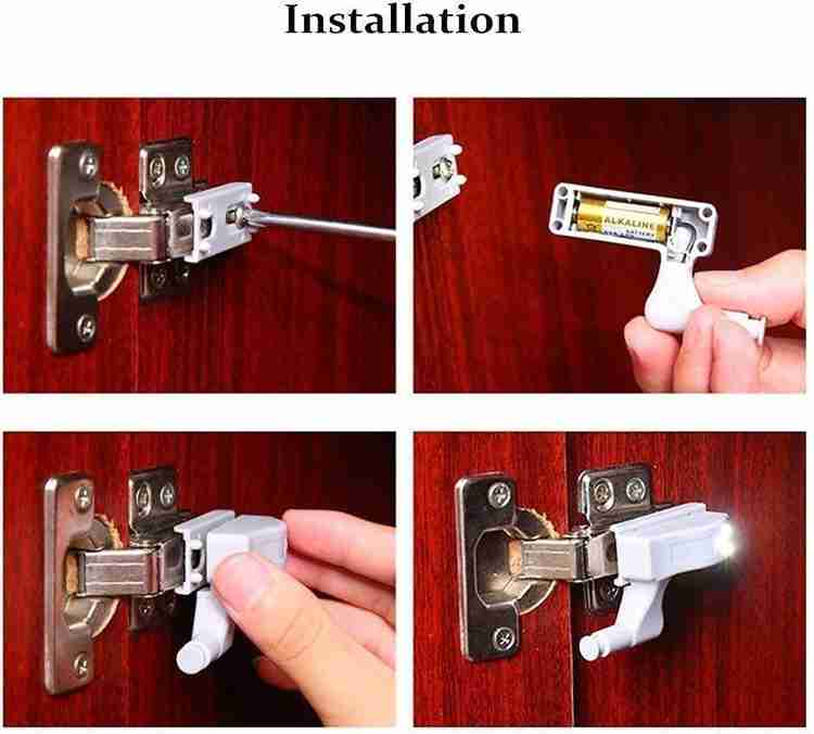 Automatic shop cabinet lights